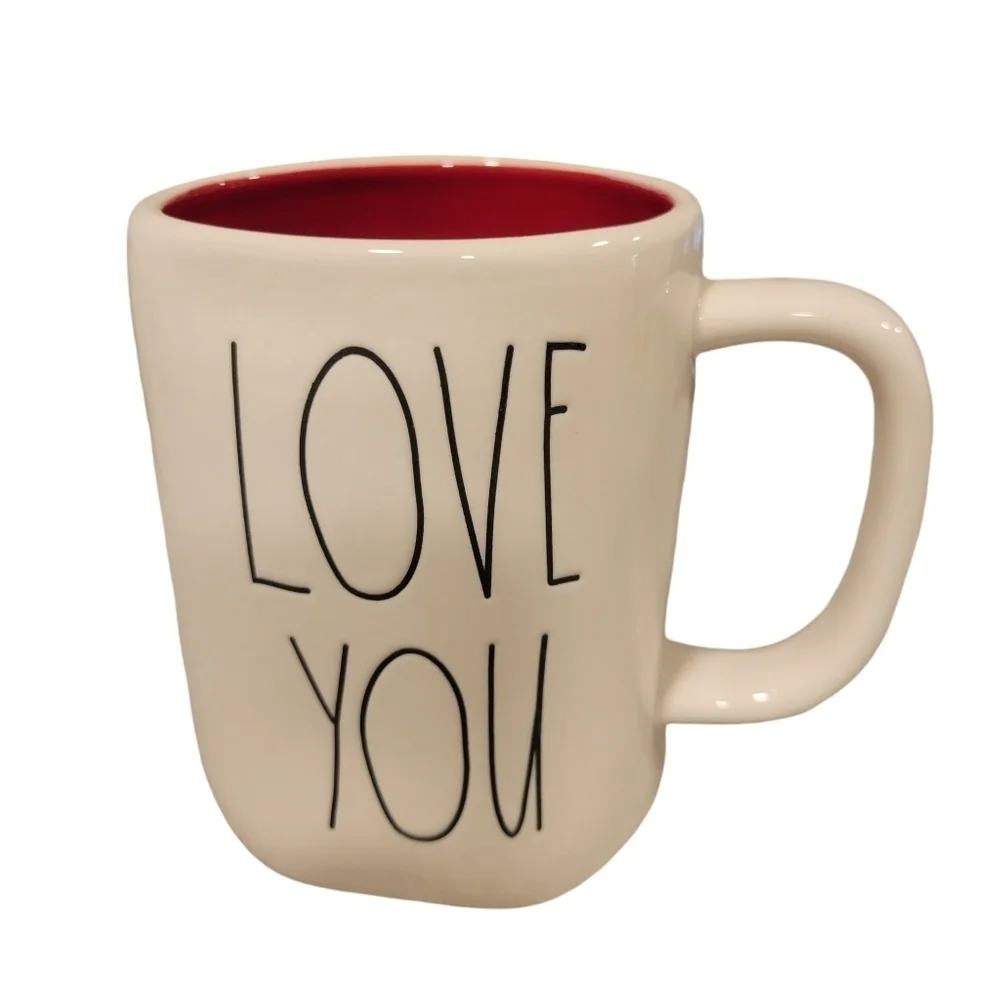 NWOT | Rae Dunn | Coffee Mug | Love You - Picture 1 of 4